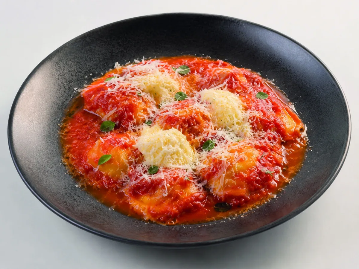 Ravioli caprese